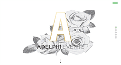 Desktop Screenshot of adelphi-events.com